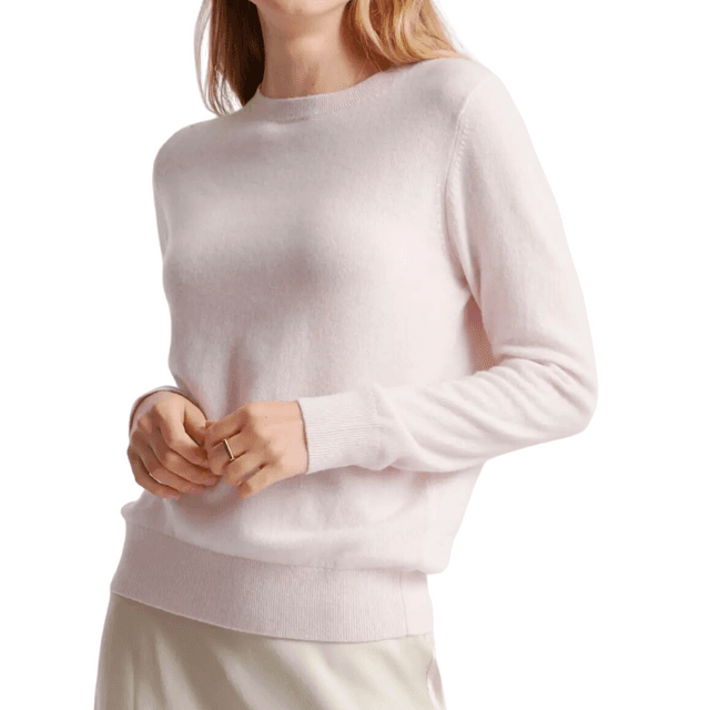 Quince Mongolian Cashmere Crewneck Sweater