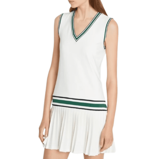 Tory Sport Performance V-Neck Tennis Dress