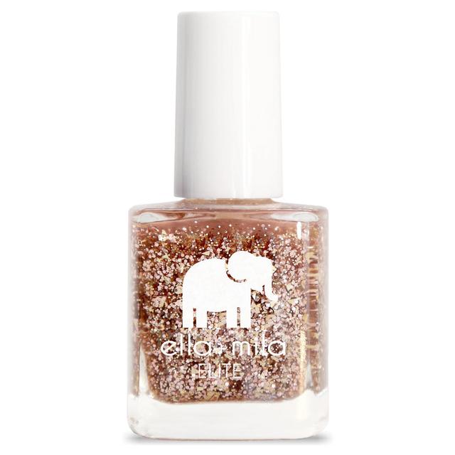 ella+mila Gold Glitter Nail Polish