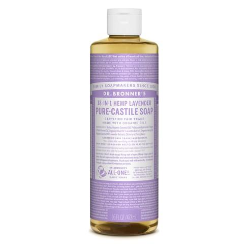 Dr. Bronner's Lavender Pure-Castile Liquid Soap