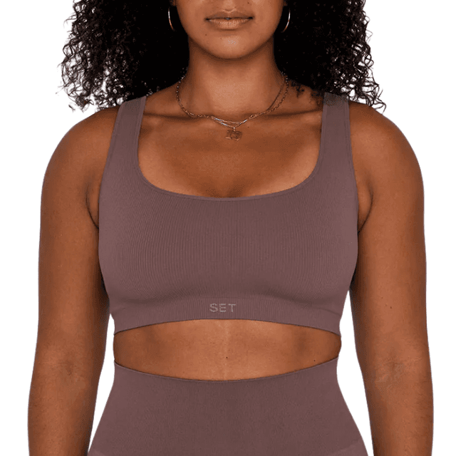 Set Active ScluptFlex Box Cut Bra