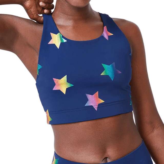 Terez Star Foil UpLift Sports Bra