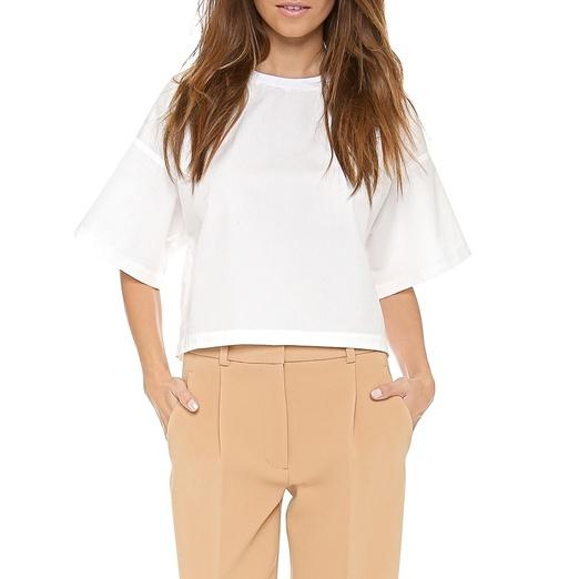 3.1 Phillip Lim Cropped Boxy Tee