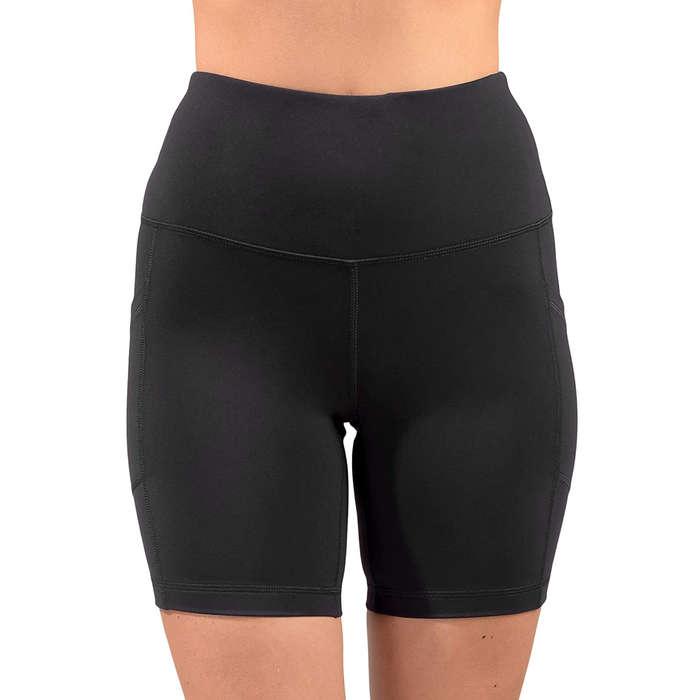 90 Degree By Reflex High Waist Power Flex Biker Shorts