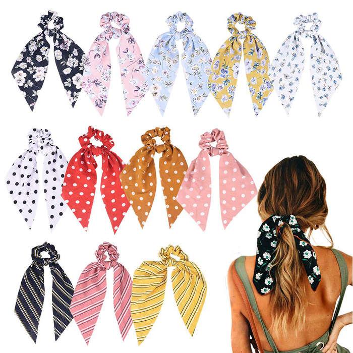 9Win Scarf Hair Scrunchie