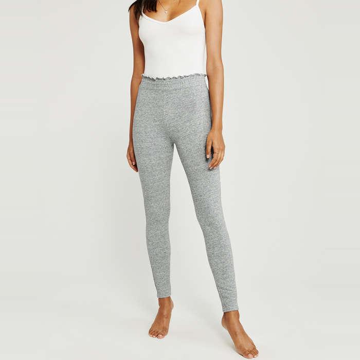 Abercrombie & Fitch Ruffle-Waist Legging