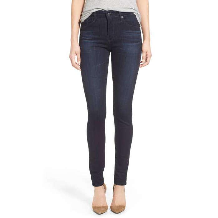 AG The Farrah High Waist Skinny Jeans