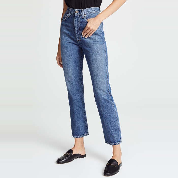 AGOLDE High Rise Kick Pinch Waist Jeans