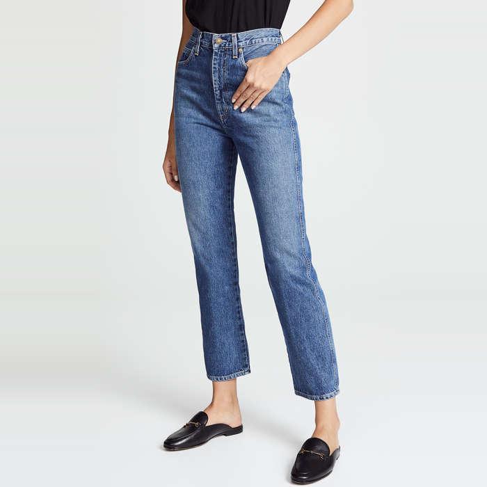 AGOLDE High Rise Kick Pinch Waist Jeans