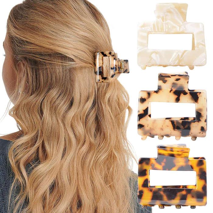 Aileam Tortoise Shell Clips