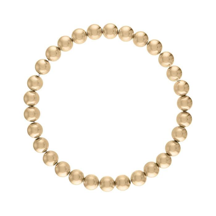 Alexa Leigh 6MM Gold Ball Bracelet