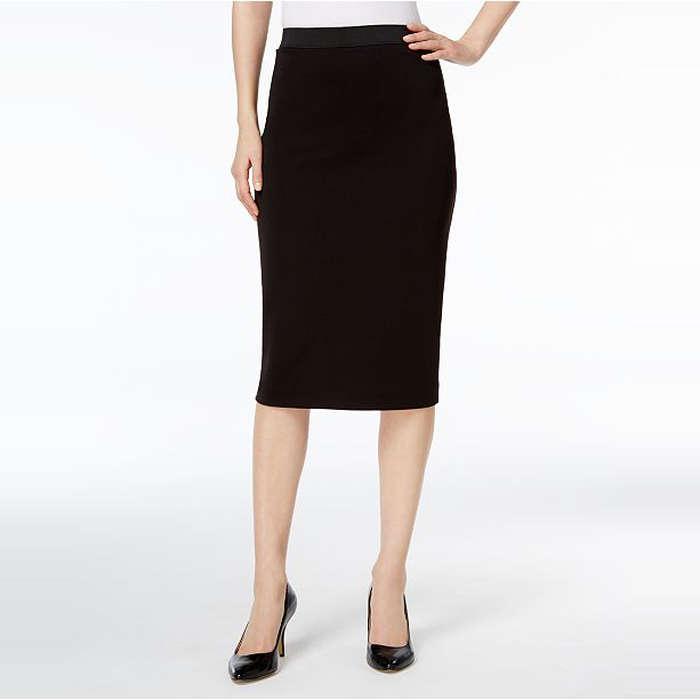 Alfani Below-Knee Pencil Skirt