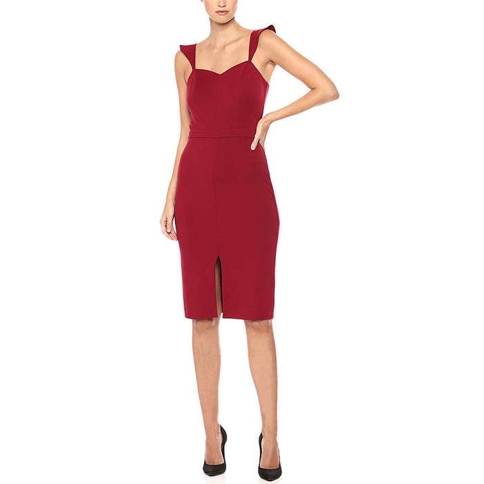 Ali & Jay Sleeveless Stretch Ponte Knit Sheath Dress