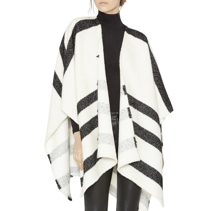 Alice + Olivia Kayson Oversized Draped Poncho