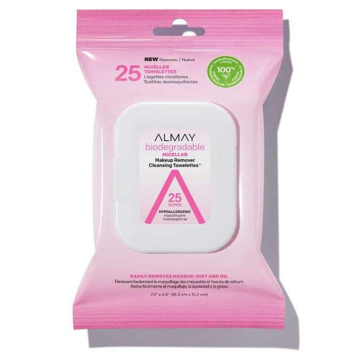 Almay Biodegradable Micellar Makeup Remover Cleansing Towelettes