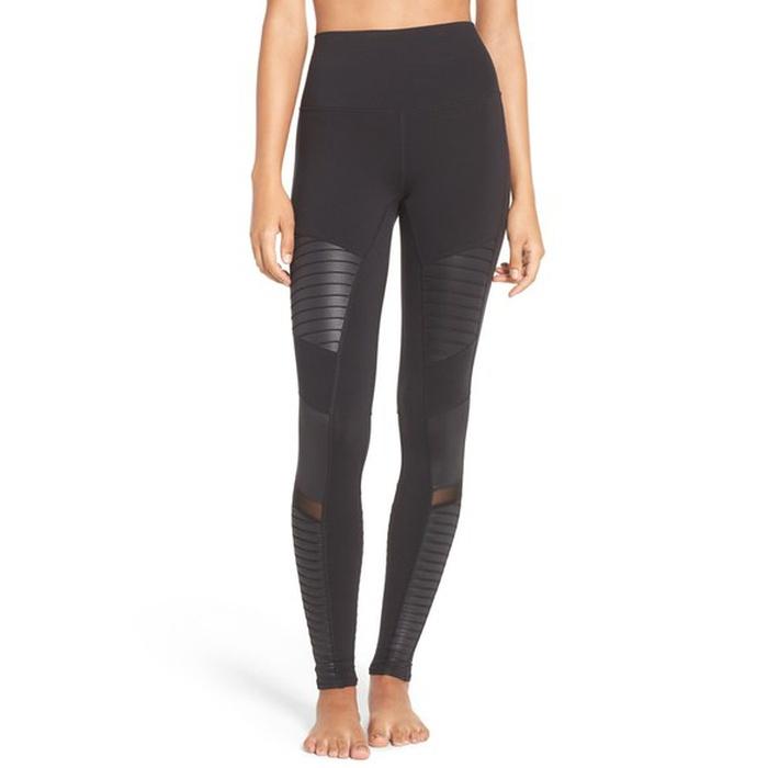 Alo High Waist Moto Leggings