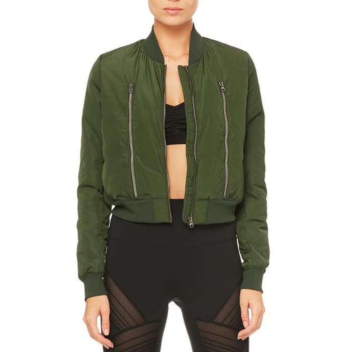 Alo Yoga Off-Duty Bomber Jacket 2