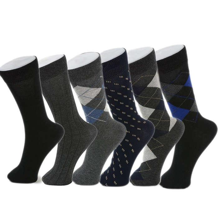 Alpine Swiss Cotton Dress Socks