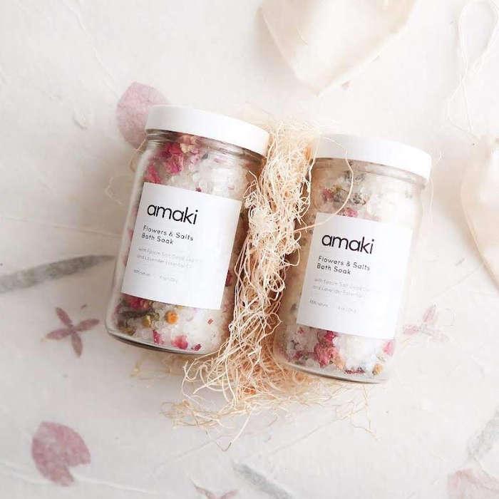 Amaki Skincare Herbal Bath Soak Set