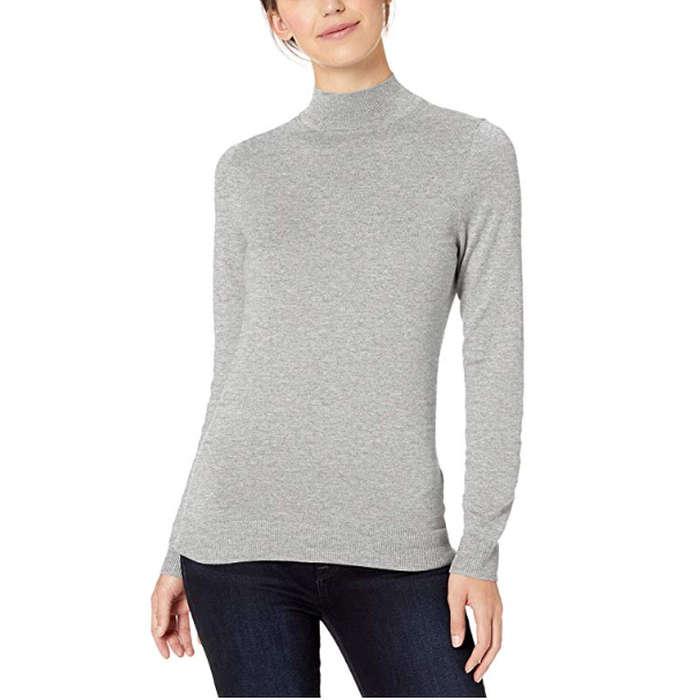 Amazon Essentials Lightweight Mockneck Sweater