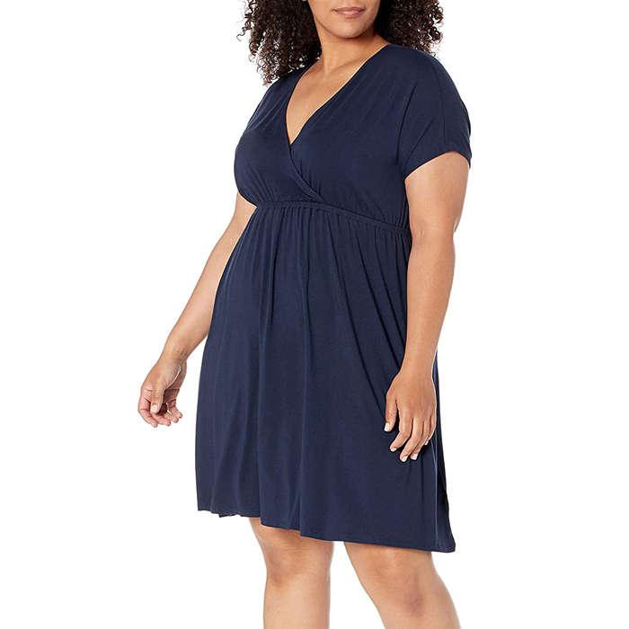 Amazon Essentials Plus Size Surplice Dress