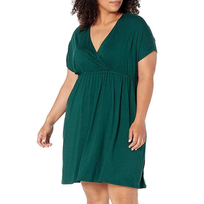 Amazon Essentials Plus Size Surplice Dress