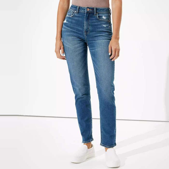 American Eagle Stretch Mom Jean