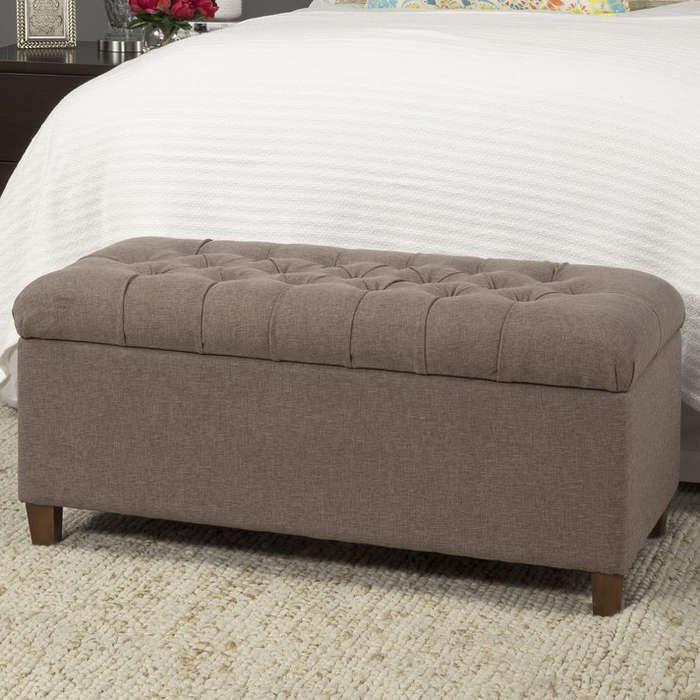 Andover Mills Halvorson Upholstered Storage Bench