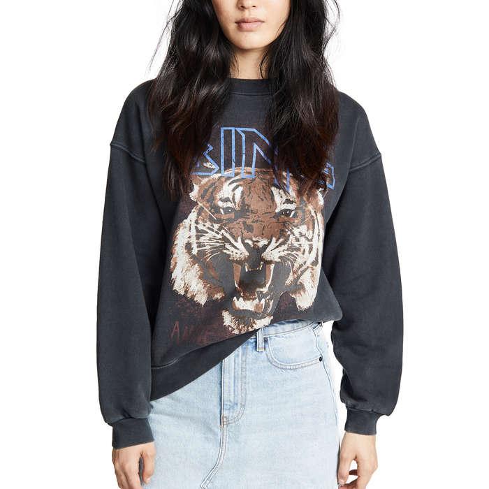 Anine Bing Tiger Sweatshirt