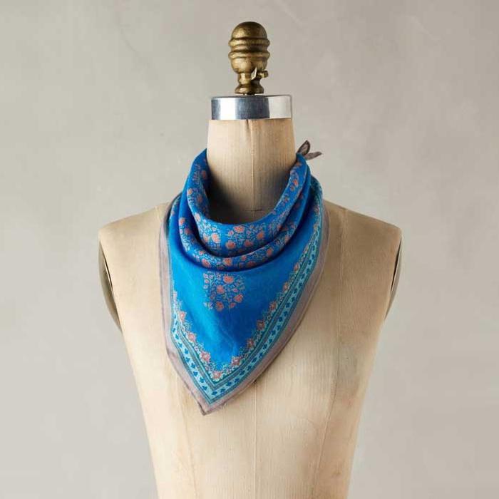 Anthropologie Floral Bandana