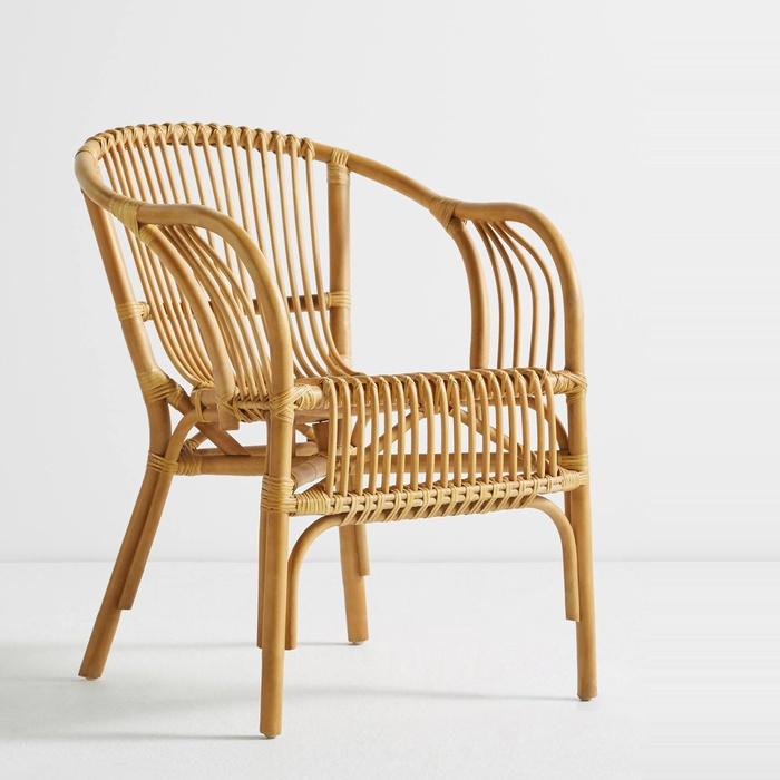 Anthropologie Pari Rattan Chair