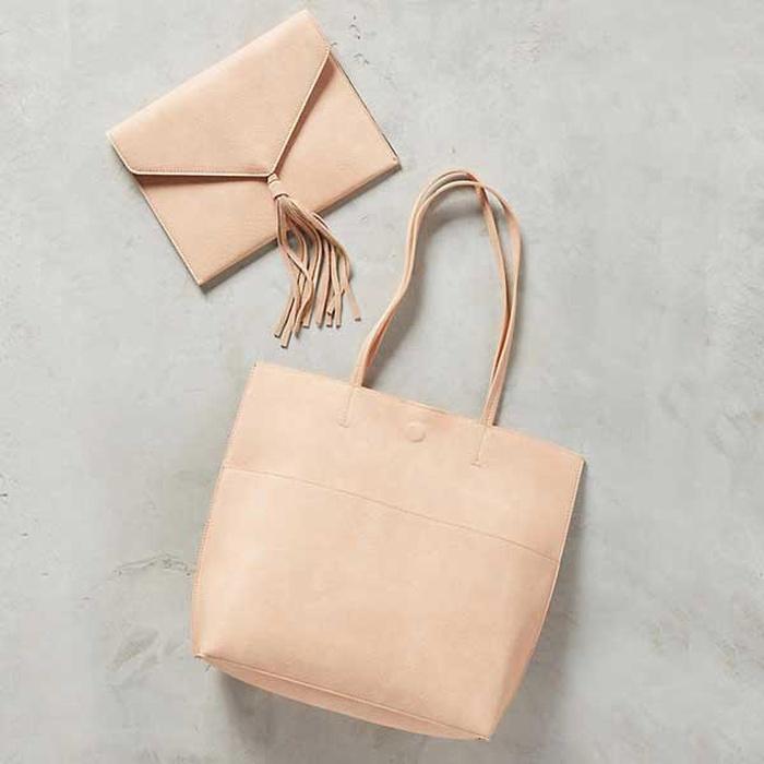 Anthropologie Thoma Clutch & Tote Bag