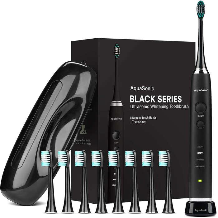 AquaSonic Black Series Ultra Whitening Toothbrush