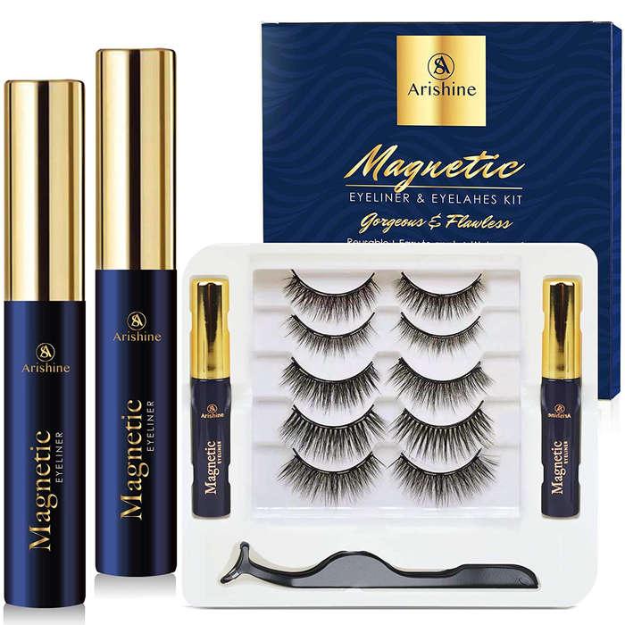 Arishine Magnetic Eyeliner And Lashes Kit