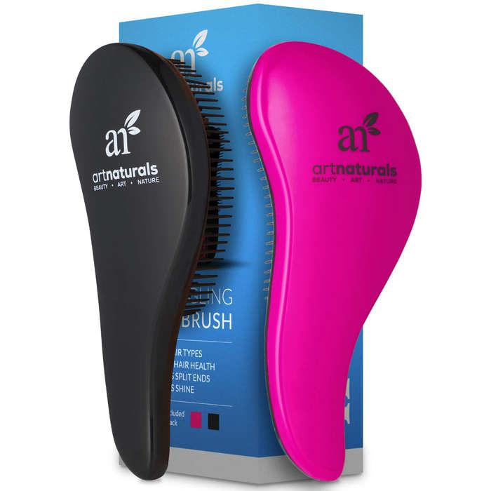 ArtNaturals Detangling Hair Brush Set