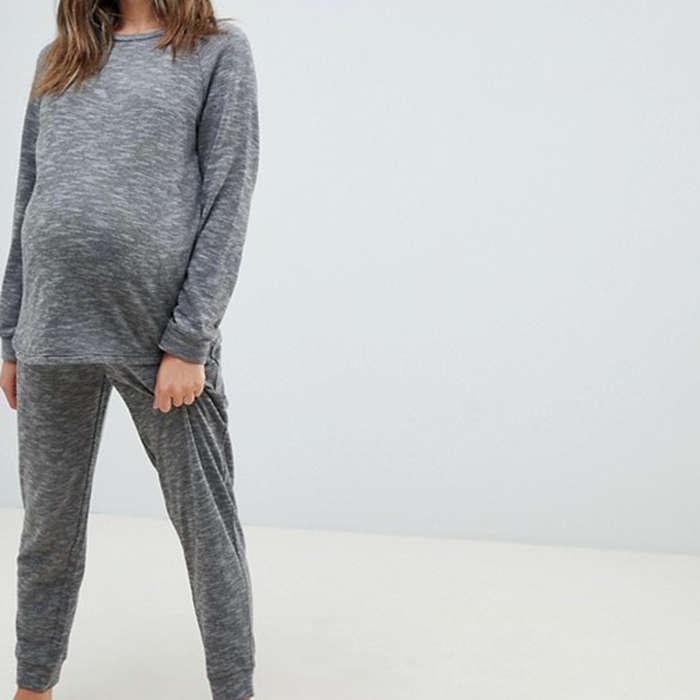 ASOS Maternity Lounge Sweat and Jogger Set