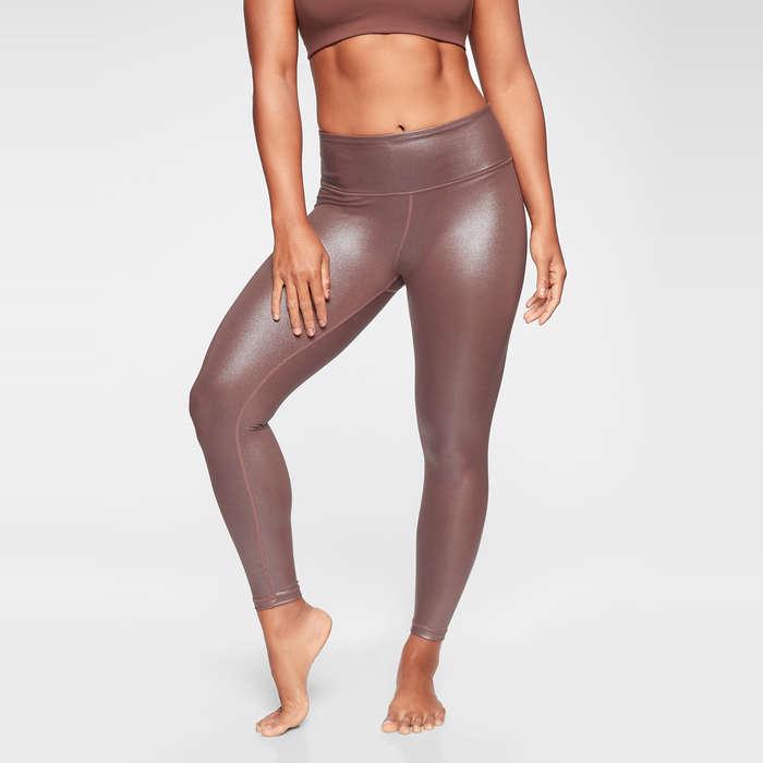 Athleta Elation Shimmer Tight In Power Vita