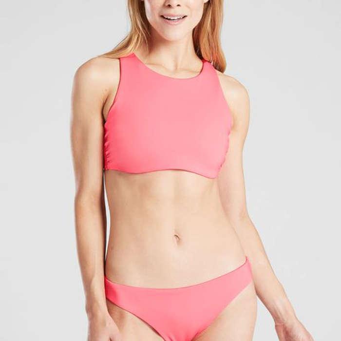 Athleta Maldives High Neck Bikini Top