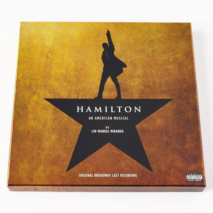 Atlantic Hamilton Original Broadway Cast Recording on Vinyl