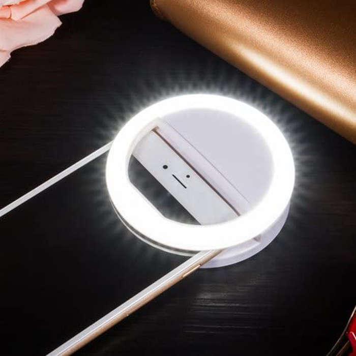 Auxiwa Clip On Selfie Ring Light