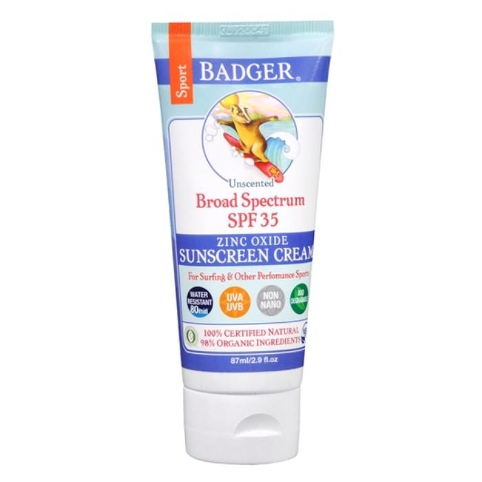 Badger Broad Spectrum Sport Sunscreen, SPF 35