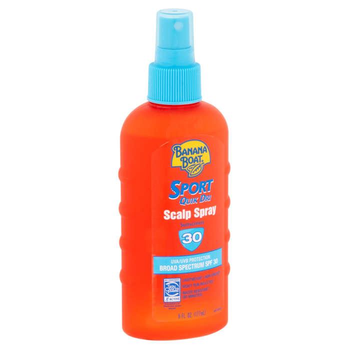 Banana Boat Sport Quik Dri Scalp Spray Sunscreen SPF 30