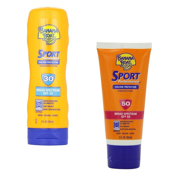 Banana Boat Sunscreen Sport Performance Broad Spectrum Sun Care Sunscreen Lotion