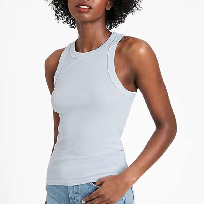 Banana Republic Fitted Ribbed Tank