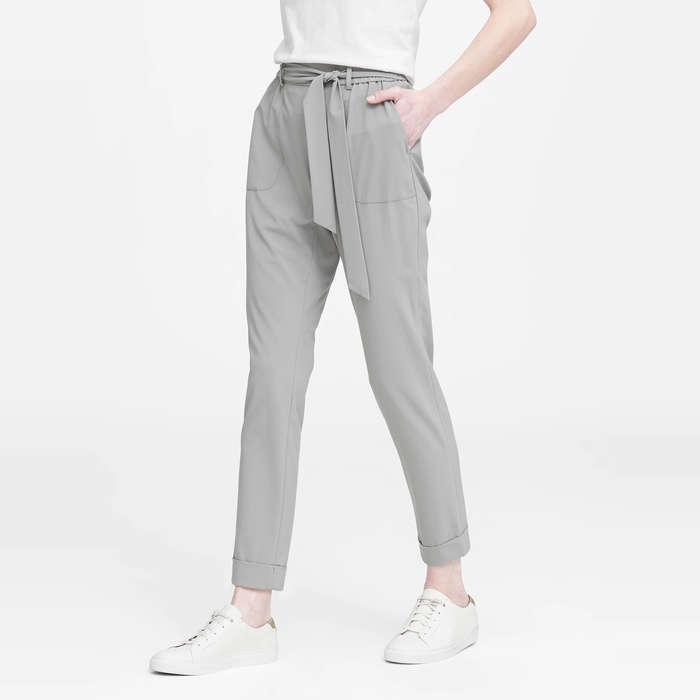 Banana Republic Performance-Stretch Easy Pant