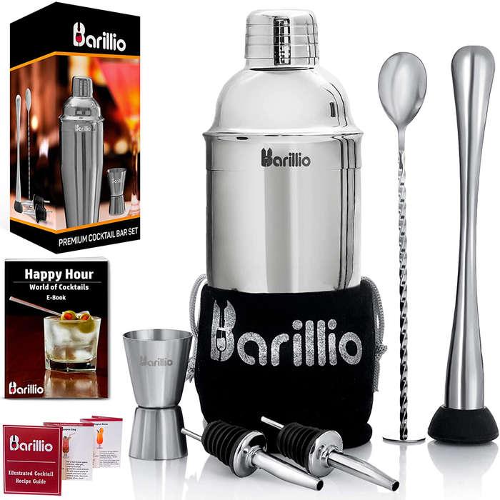 Barillio Elite Cocktail Shaker Set