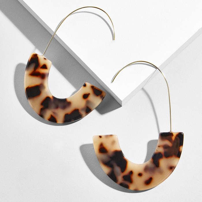 BaubleBar Faidra Resin Drop Earrings