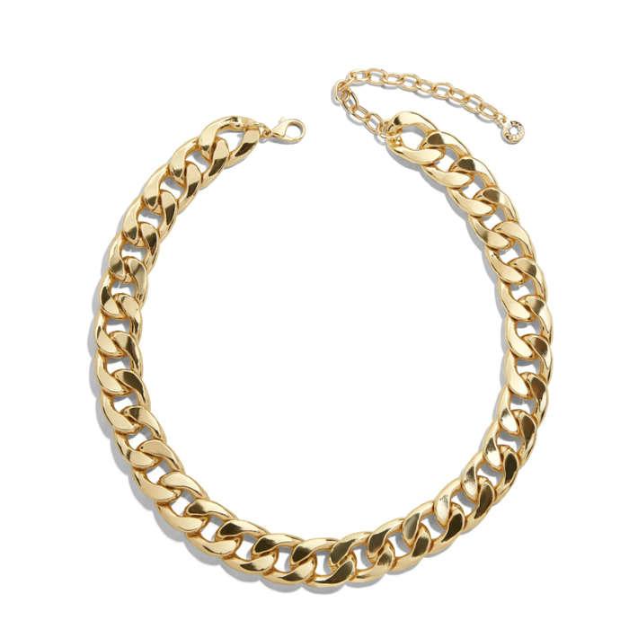 BaubleBar Michaela Curb Chain Necklace