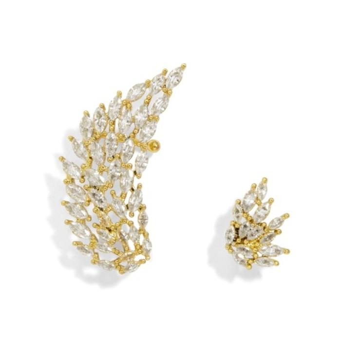 BaubleBar Saga Asymmetrical Ear Crawler Set