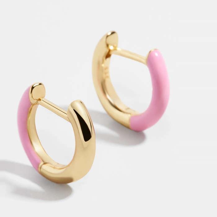 BaubleBar Sage 18k Gold Earrings